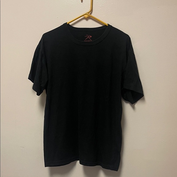 Rothco Jet Black Short Sleeve Tee - Picture 1 of 5